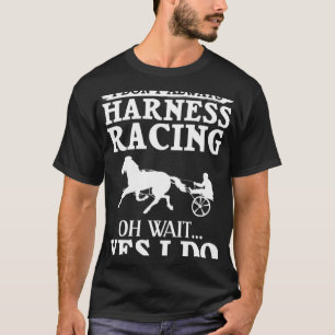 Camiseta Hor de Trote da Corrida de Cavalo de Corrida de Ha