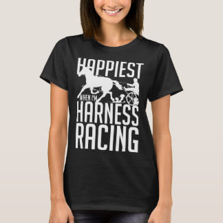 Camiseta Hor de Trote da Corrida de Cavalo de Corrida de Ha