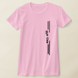 Camiseta Hora da Academia – Treino de Fitness Minimalista p