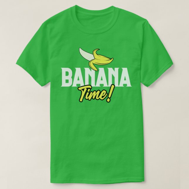 Camiseta Hora da Banana (Frente do Design)