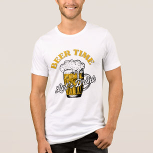 Camiseta Hora da Cerveja - Vamos Beber!