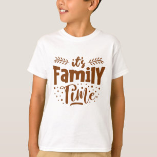 Camiseta Hora da Família