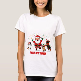 Camiseta Hora da Festa: A Festa Felina e Furiosa de Papai N