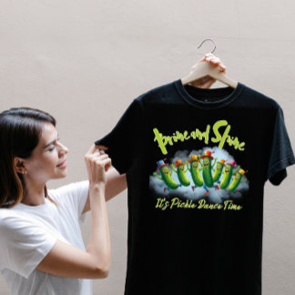 Camiseta Hora da Festa de Dança Engraçado