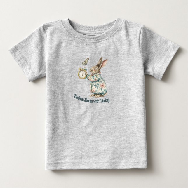 Camiseta Hora da História do Coelho (Frente)