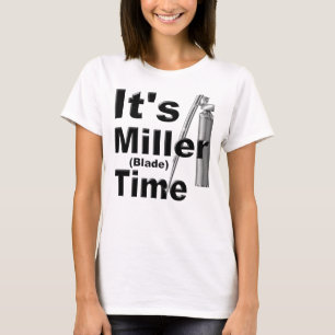 Camiseta Hora da lâmina Miller  Engraçado, Novidade