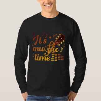 Camiseta Hora da Música, Musical do Violão Dourado