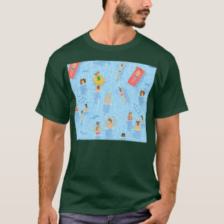 Camiseta Hora da natação