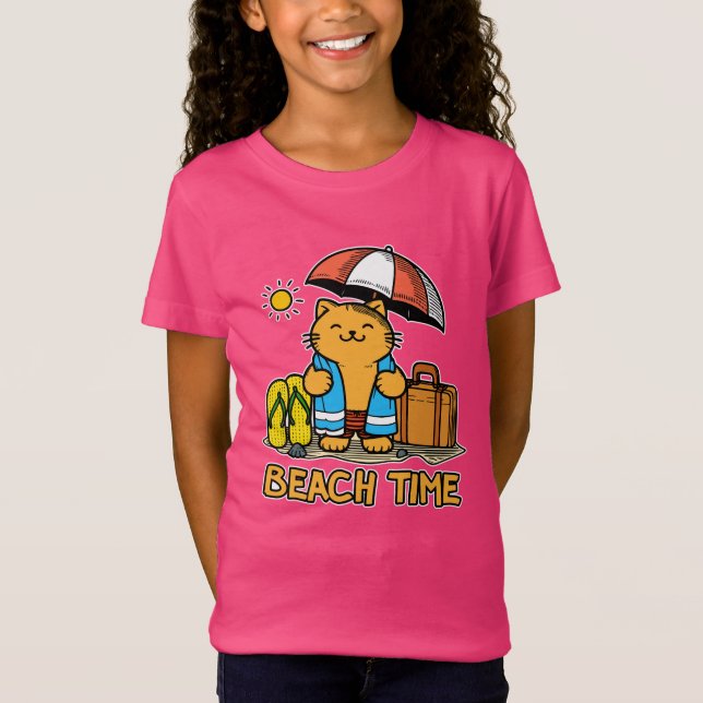 Camiseta Hora da praia 1 (Frente)