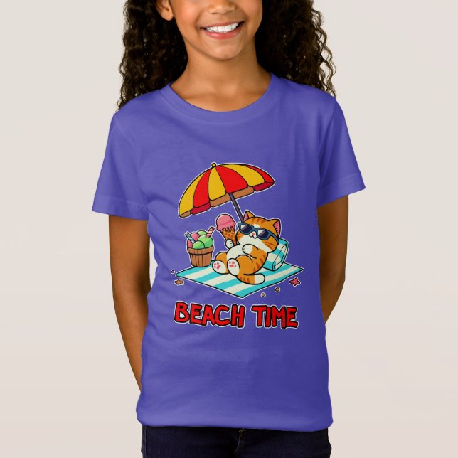 Camiseta Hora da praia 3 (Frente)