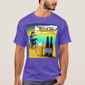Camiseta Hora da rede trazer cerveja vintage