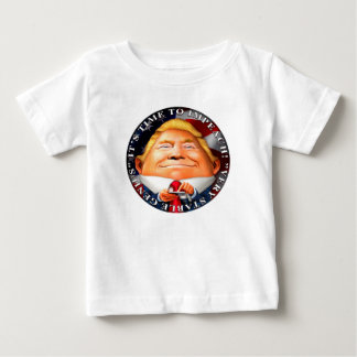 Camiseta Hora de acusar, "gênio muito estável "