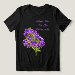 Camiseta Hora De Agir Contra A Demência