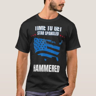 Camiseta Hora De Arrastar O Celebrador Hammered Jul