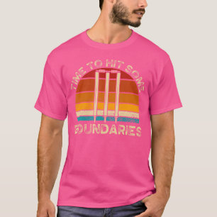 Camiseta Hora De Atingir Alguns Limites Do Cricket Team
