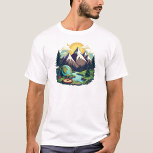 Camiseta Hora de Aventura - Abrace a Viagem