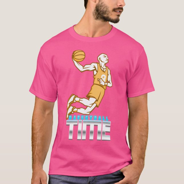 Camiseta Hora de Basquete (Frente)