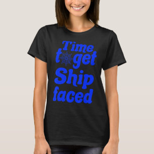 Camiseta Hora De Chegar Enfrentado Enfrentando Barco De Nav