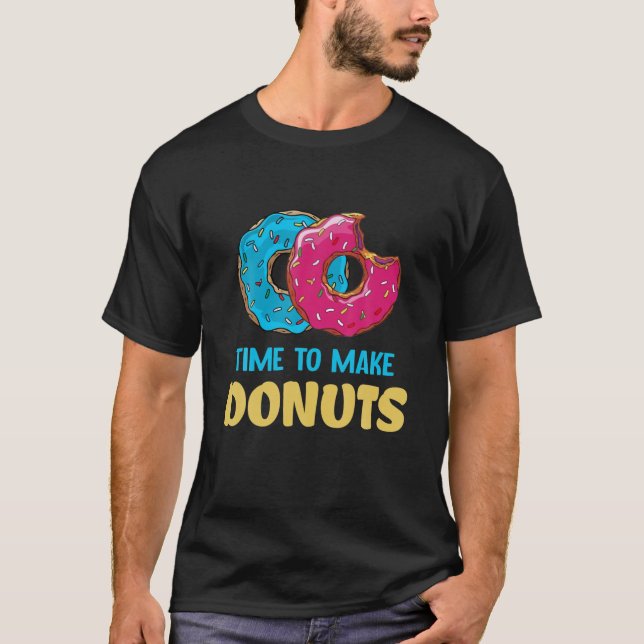 Camiseta Hora De Fazer As Rosquinhas (Frente)