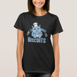 Camiseta Hora De Fazer O Gato Dos Biscoitos