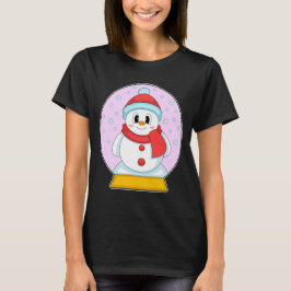 Camiseta Hora de inverno de Snowman