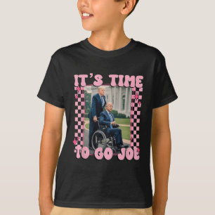 Camiseta Hora De Ir Joe Shirt Engraçado Trump 2024