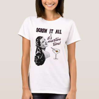 Camiseta Hora de Martini (Preto)