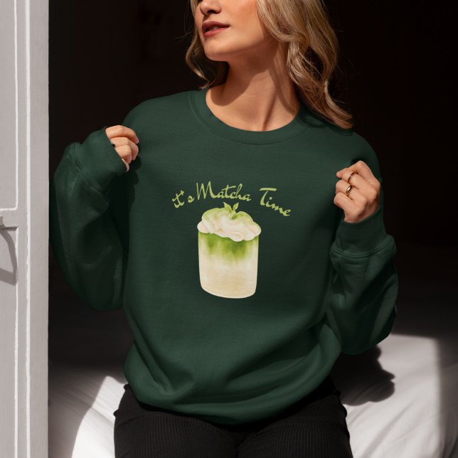 Camiseta Hora de Matcha, Matcha Sweatshirt (Criador carregado)