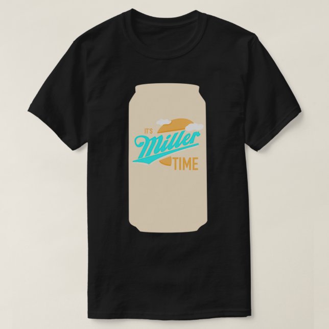 Camiseta Hora de Miller 1 (Frente do Design)