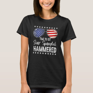 Camiseta Hora De Passar A Estrela, Hammermered, 4 De Julho