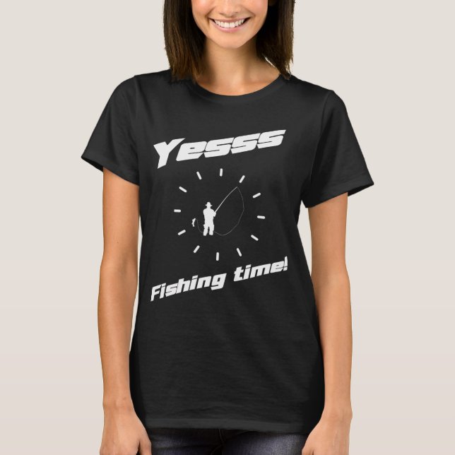 Camiseta Hora de pesca (Frente)