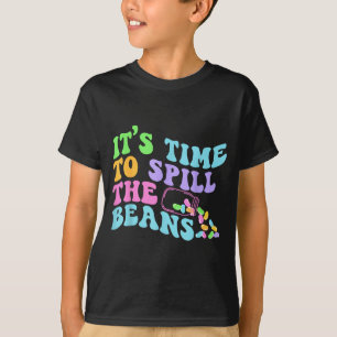 Camiseta Hora de revelar o segredo novo pai revelação do be