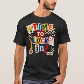 Camiseta Hora de se Concentrar Não se Estresse Dia de Prova