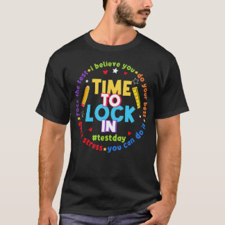 Camiseta Hora de se Concentrar Você Consegue Estado do Dia 