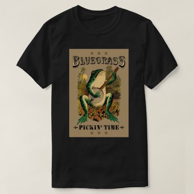 Camiseta Hora de Seleção do Bluegrass (Frente do Design)