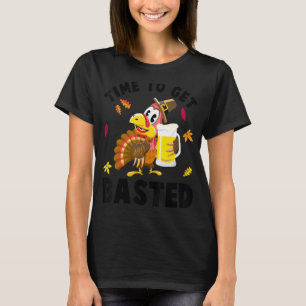 Camiseta Hora De Ser Banida No Dia De Ação De Graças À Beer