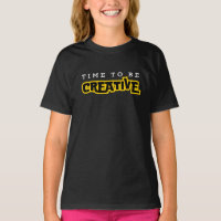 Hora de ser tipografia motivacional criativa