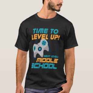 Camiseta Hora de Subir de Nível Formatura do 5º Ano do Ensi