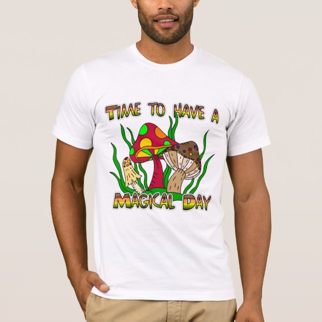 Camiseta Hora de ter um dia mágico (Frente)