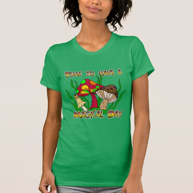 Camiseta Hora de ter um dia mágico (Frente)