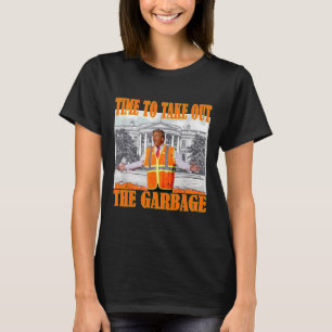 Camiseta Hora De Tirar O Lixo Engraçado Para Tru