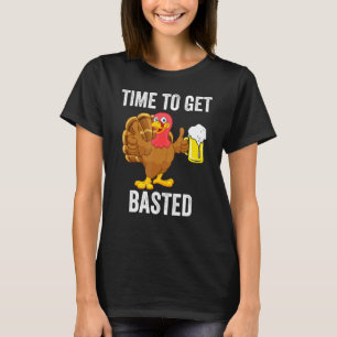 Camiseta Hora De Tornar A Beer Borrada Ação De Graças À Tur