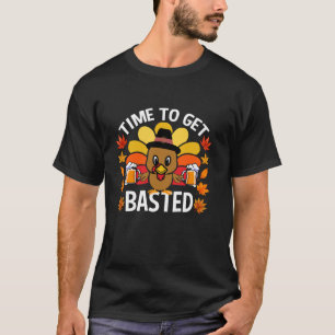Camiseta Hora De Tornar A Beer Engraçada, Ação De Graças À