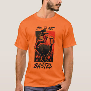 Camiseta Hora De Tornar A Beer Engraçada, Ação De Graças À