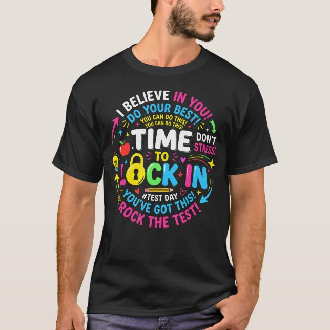 Camiseta Hora de Travar no Dia do Teste Estadual (Frente)