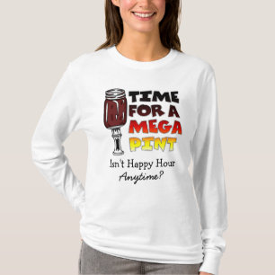 Camiseta Hora de um Ponto Mega   Hora de felicidade em qual