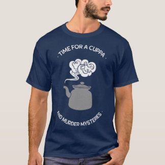 Camiseta Hora de uma Cuppa e Mistérios de Assassinato, Mids