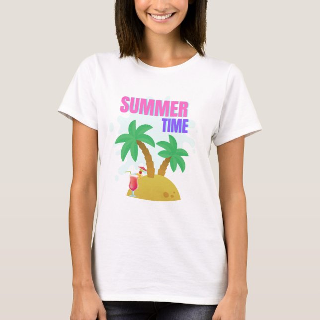 Camiseta Hora de Verão (Frente)