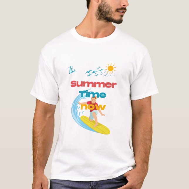 Camiseta Hora de Verão (Frente)
