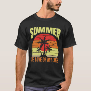 Camiseta Hora De Verão O Amor Da Minha Vida